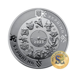 Coin Ukraine 2022 #16 The Year of the Rabbit Cat